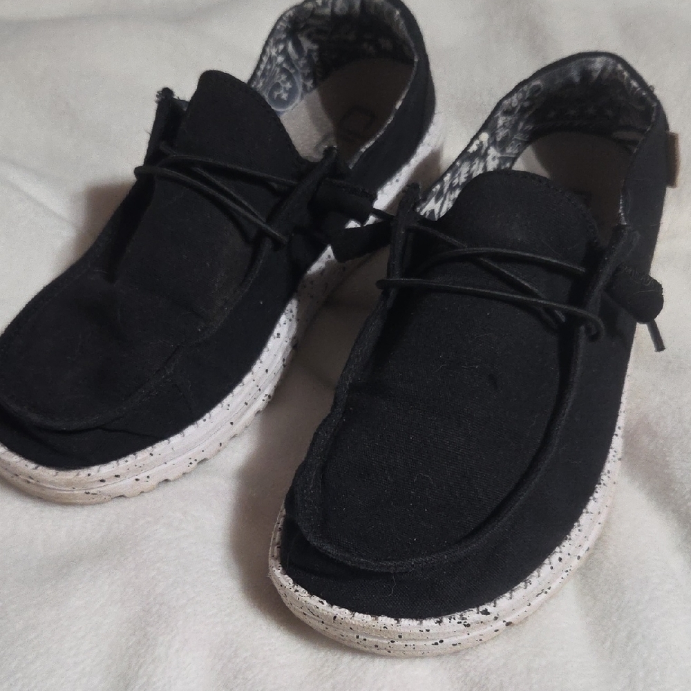 Hey Dude Black Women's Shoes
